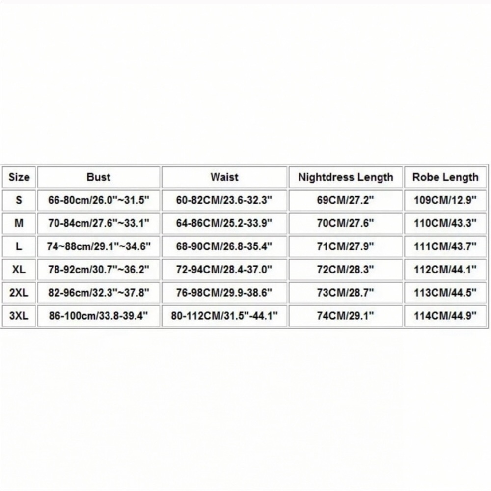 4PC  set Silk Robe Sleep Suit Womens Lace Satin - Picture 5 of 5